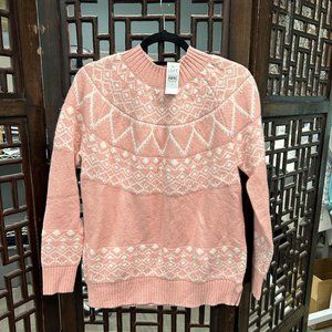 LOFT Fair Isle Tunic Sweater